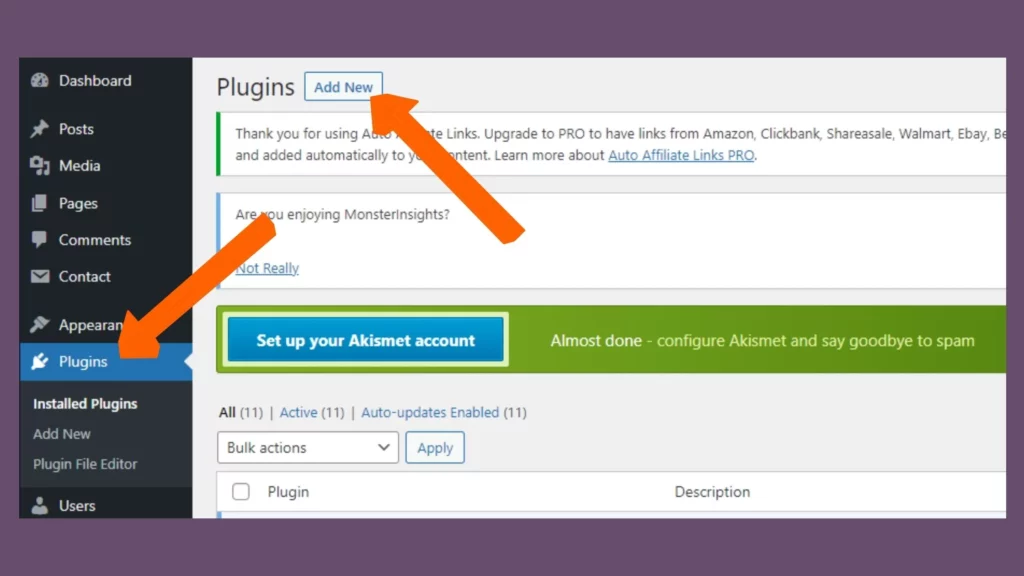 How to add or install and activate WordPress plugin